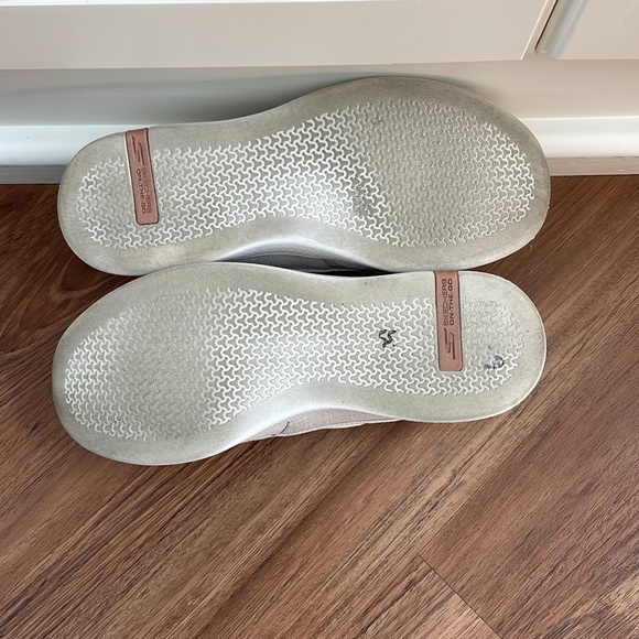 Sketchers Casual Beige Boat Shoes - Picture 6 of 9